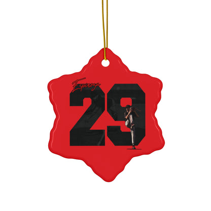 Jorden Espinoza Ceramic Ornament