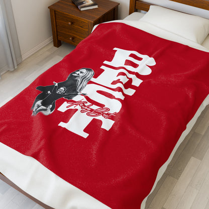 Hailey Best Velveteen Plush Blanket
