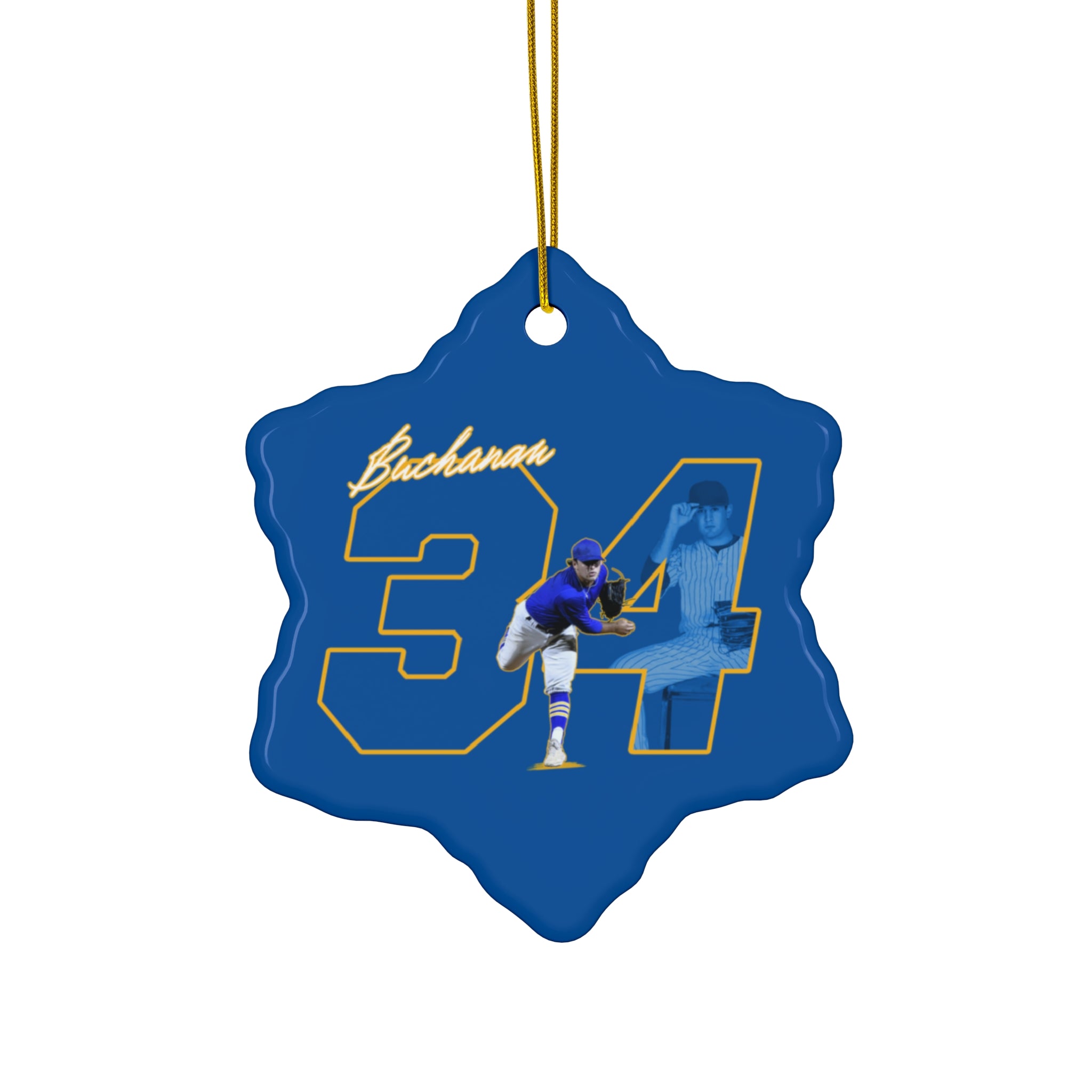 Brian Buchanan Ceramic Ornament