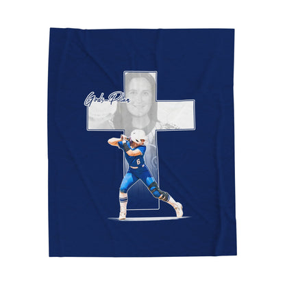 Kaelan Schultz Velveteen Plush Blanket