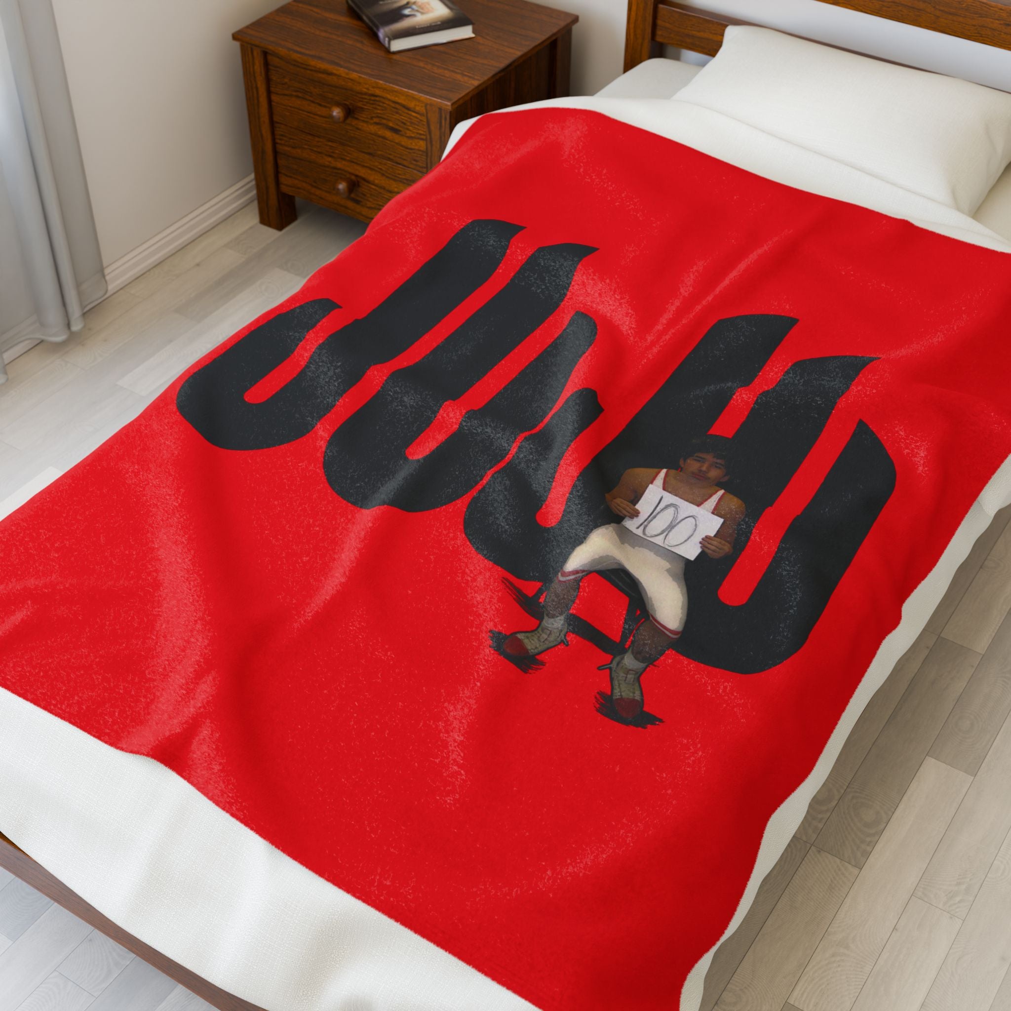 Jullien Mejia Velveteen Plush Blanket