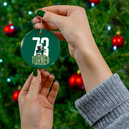 Hunter Turner Ceramic Ornament