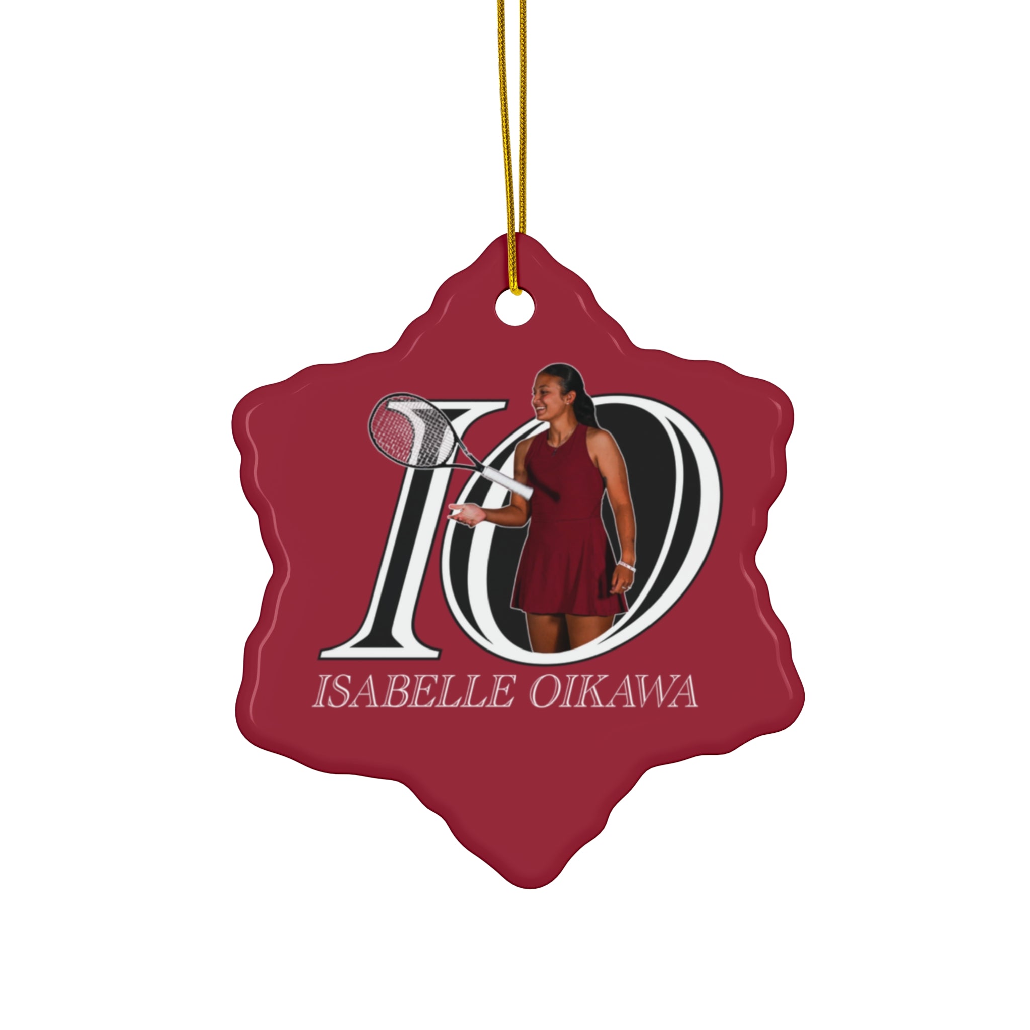 Isabelle Oikawa Ceramic Ornament