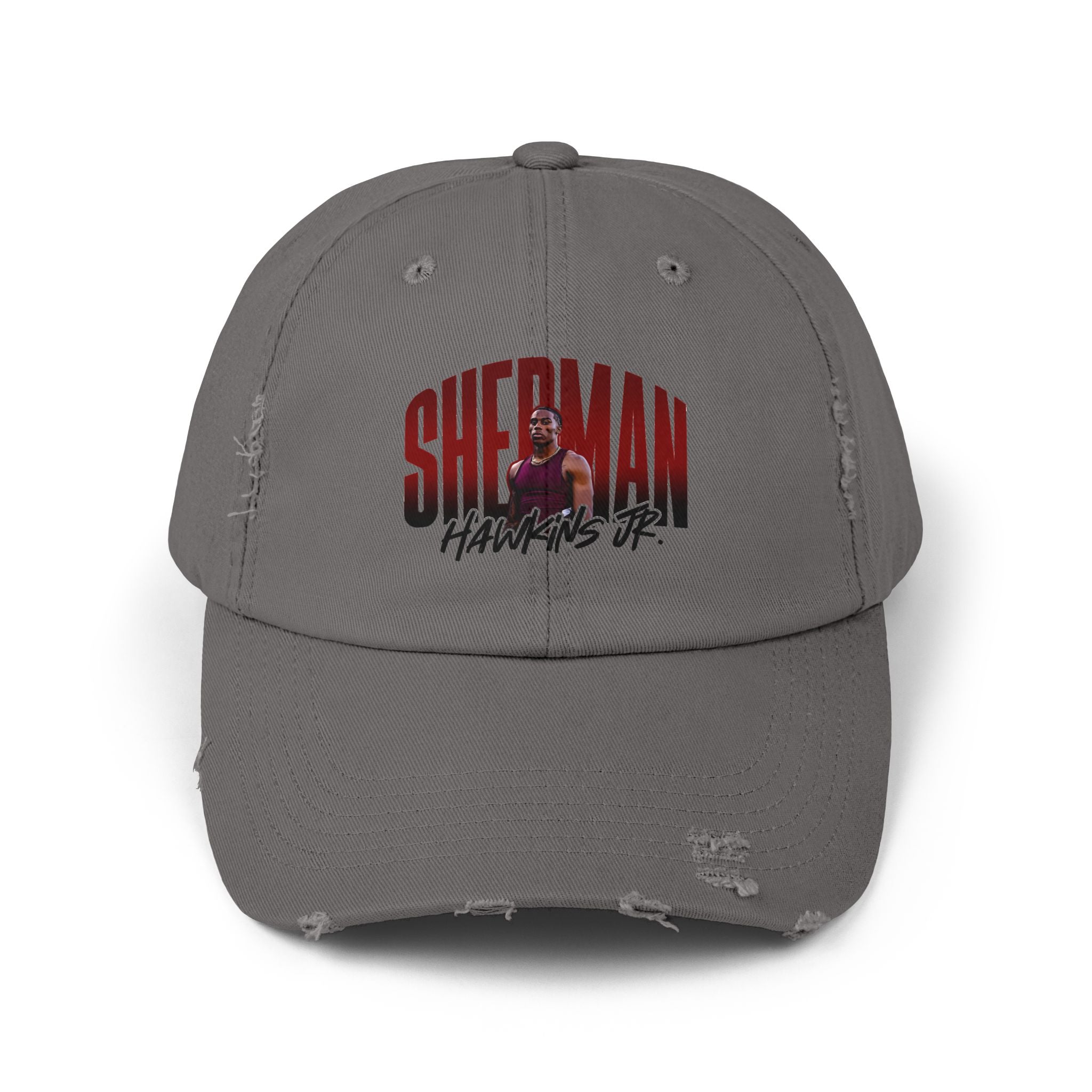 Sherman Hawkins Jr Distressed Dad Cap