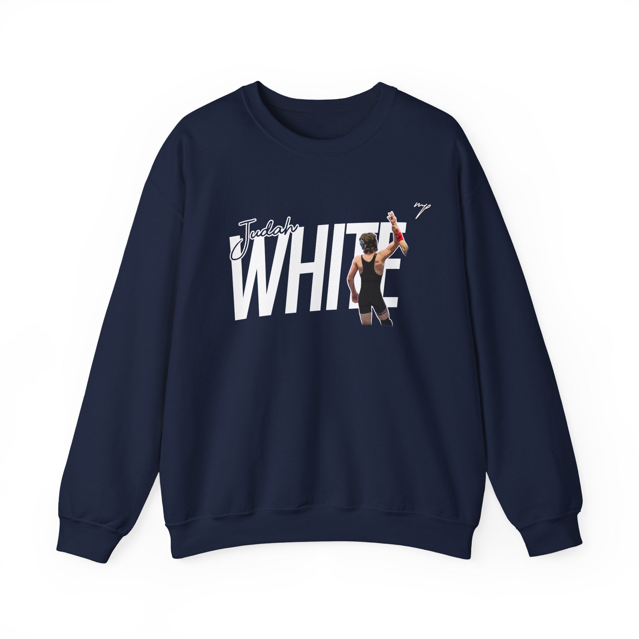 Judah White Crewneck