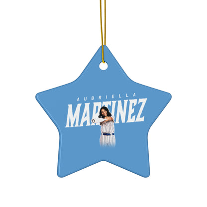Aubriella Martinez Ceramic Ornament