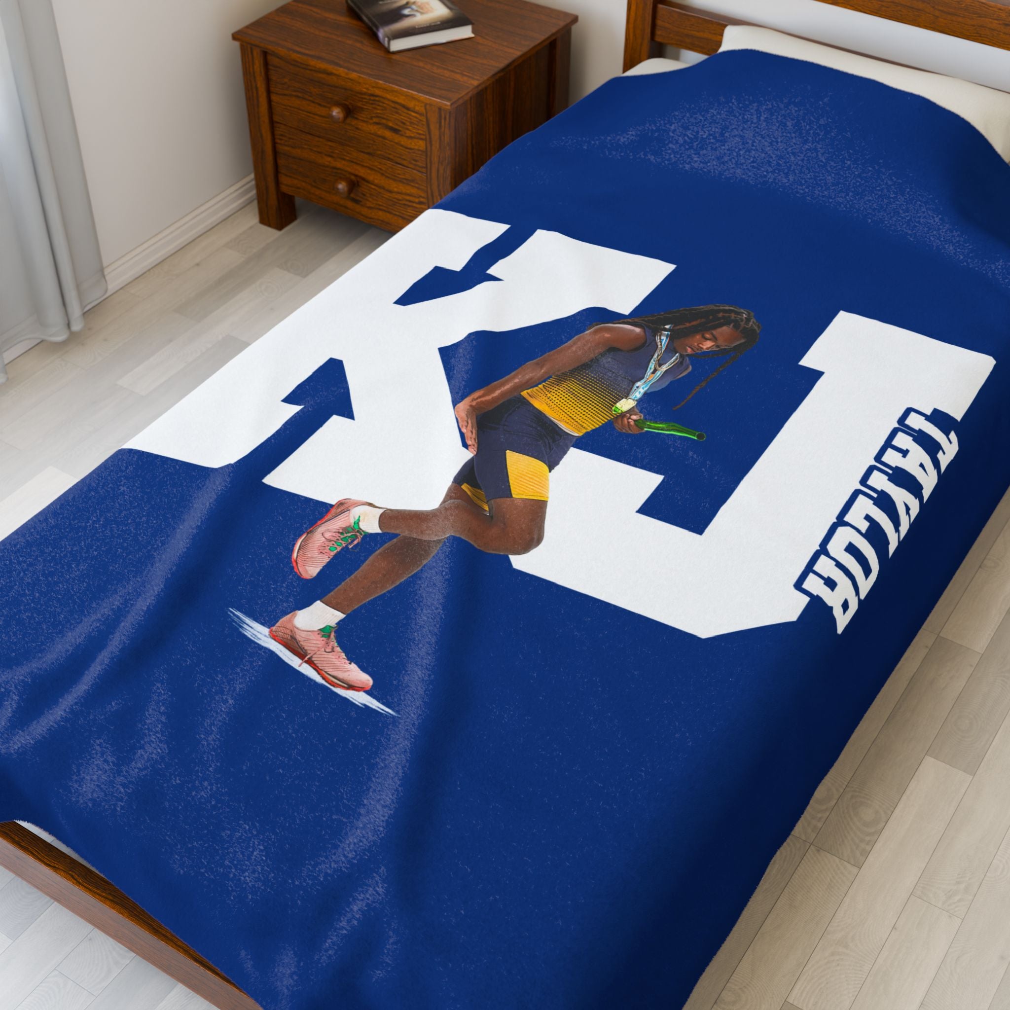 KJ Taylor Velveteen Plush Blanket