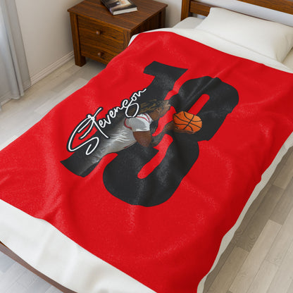 A'Maryi Stevenson Velveteen Plush Blanket