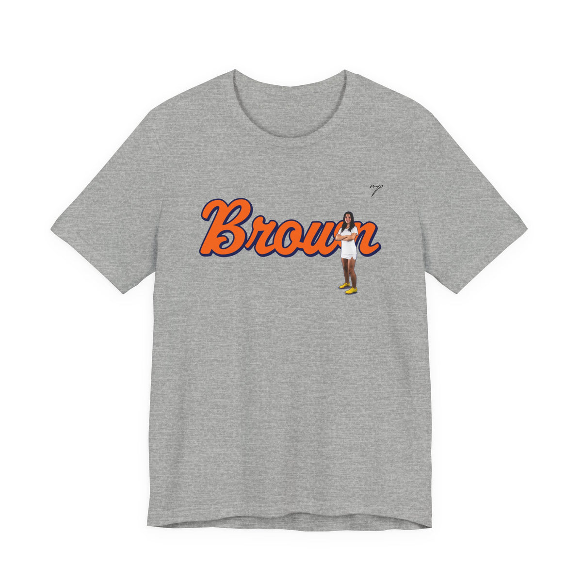 Mya Brown Graphic Tee