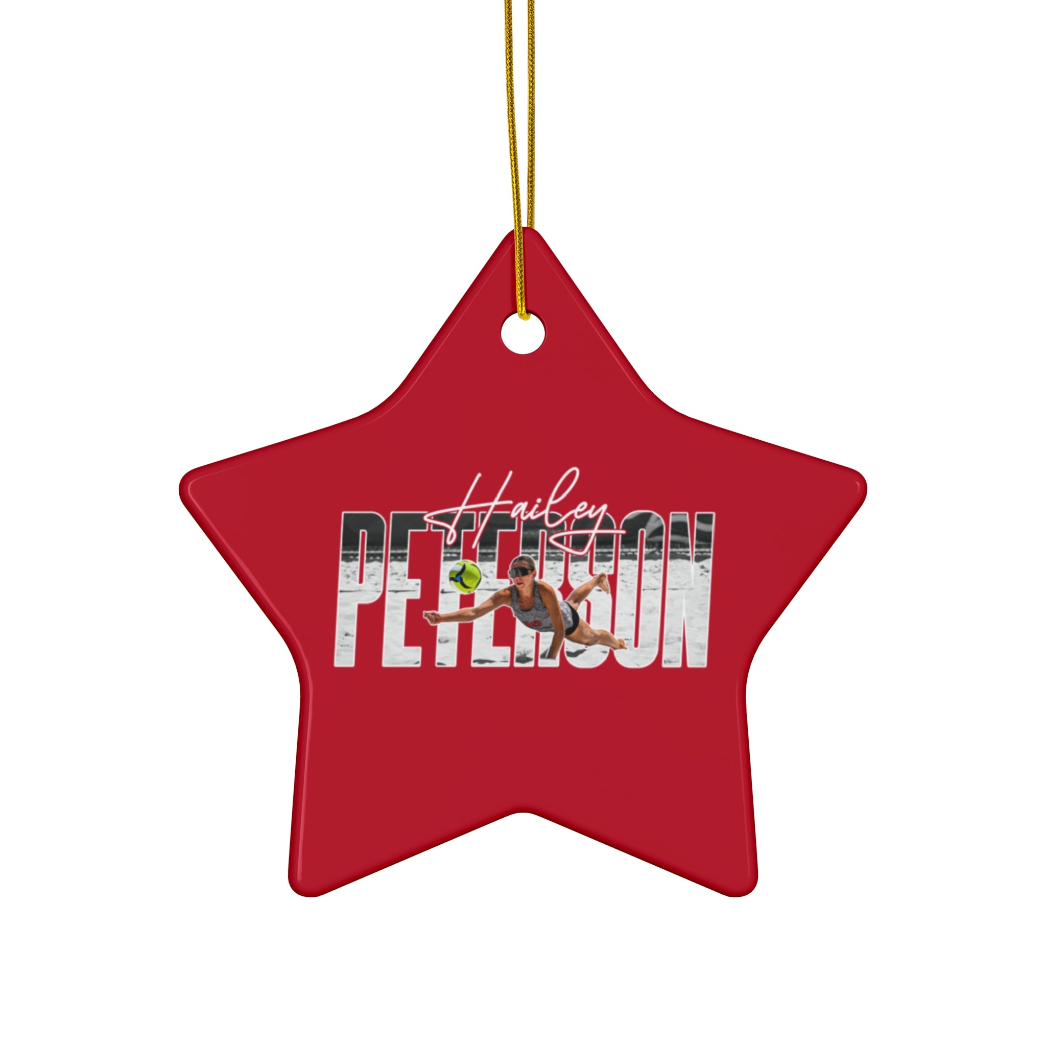 Hailey Peterson Ceramic Ornament