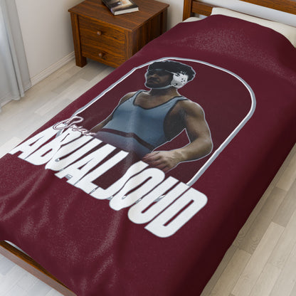 Omar Abualjoud Velveteen Plush Blanket