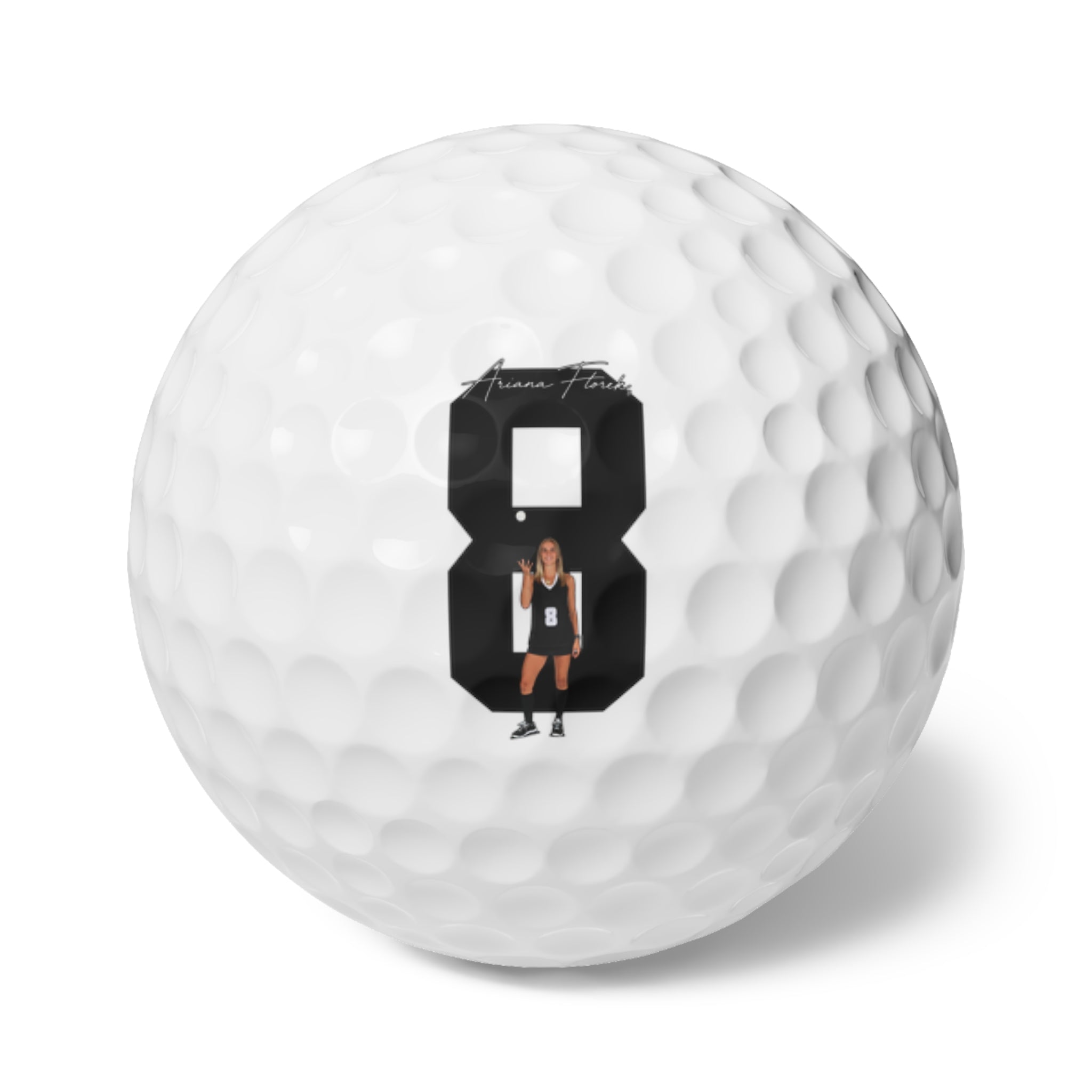 Ariana Ftorek Golf Balls, 6pc