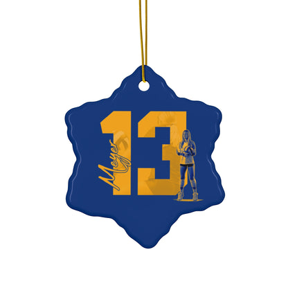 Mallorie Meyer Ceramic Ornament