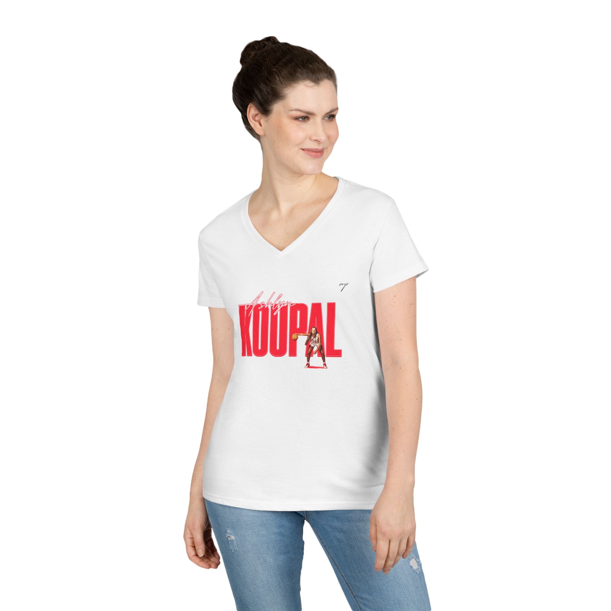 Ashlyn Koupal V-Neck Tee