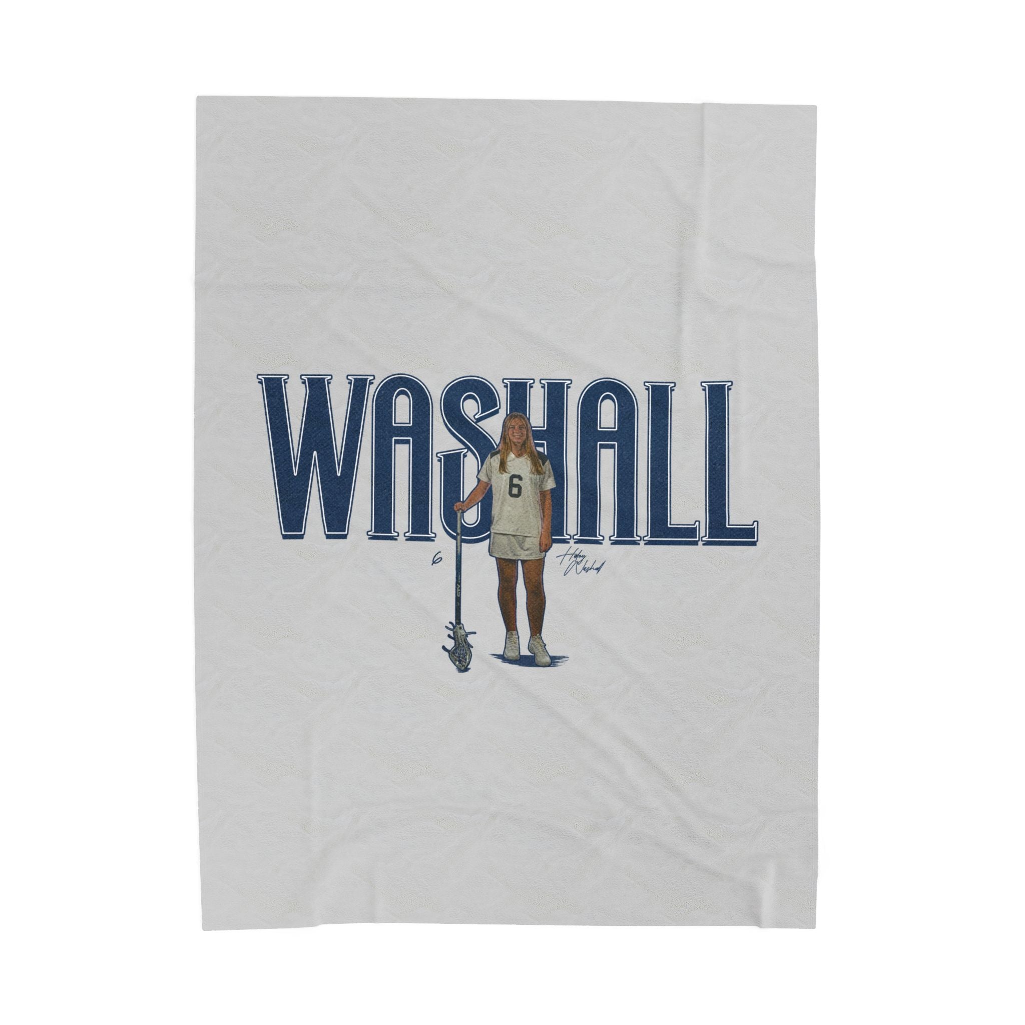 Haley Washall Plush Blanket