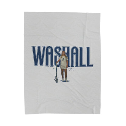Haley Washall Plush Blanket