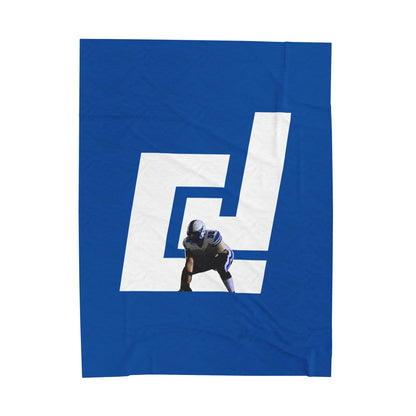 Caleb Tum Suden Velveteen Plush Blanket
