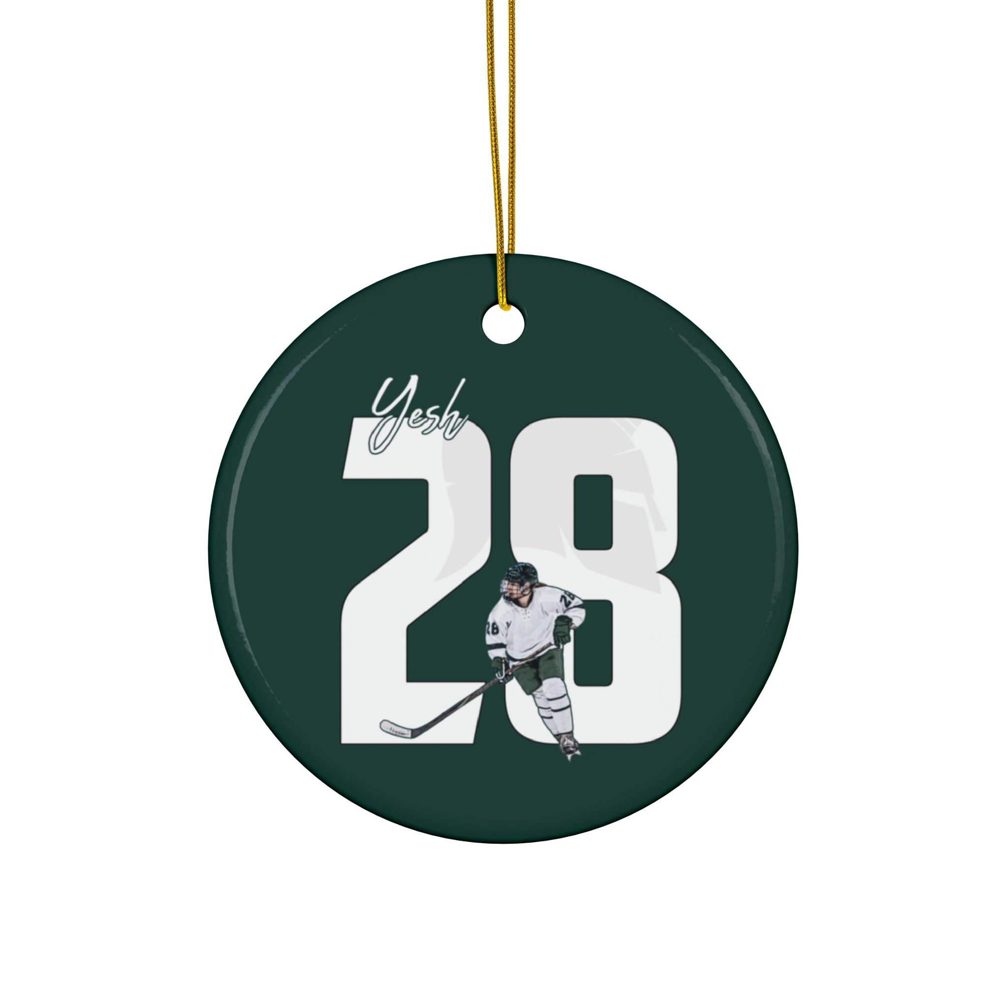 Abby Yesh Ceramic Ornament