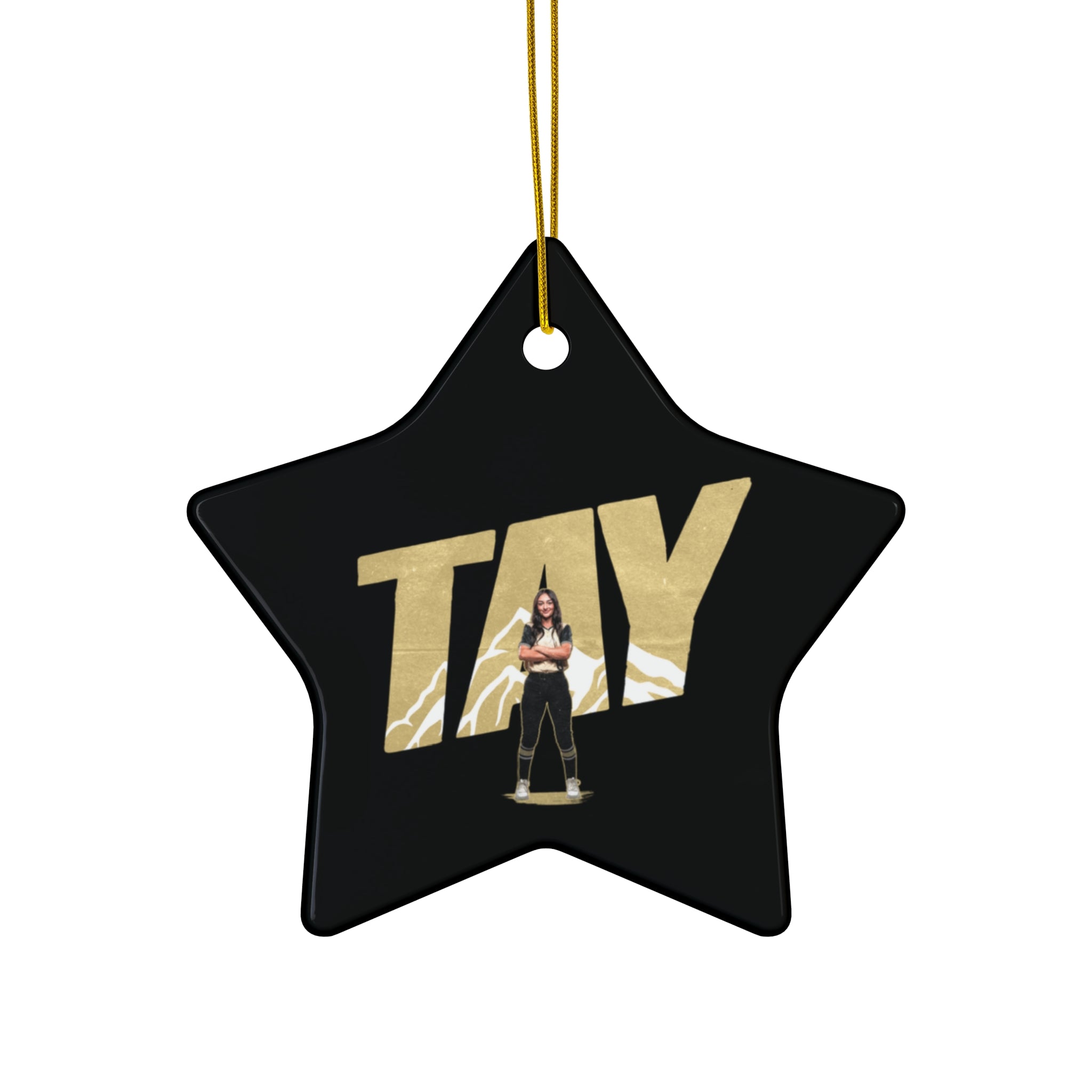 Taylor Quintana Ceramic Ornament
