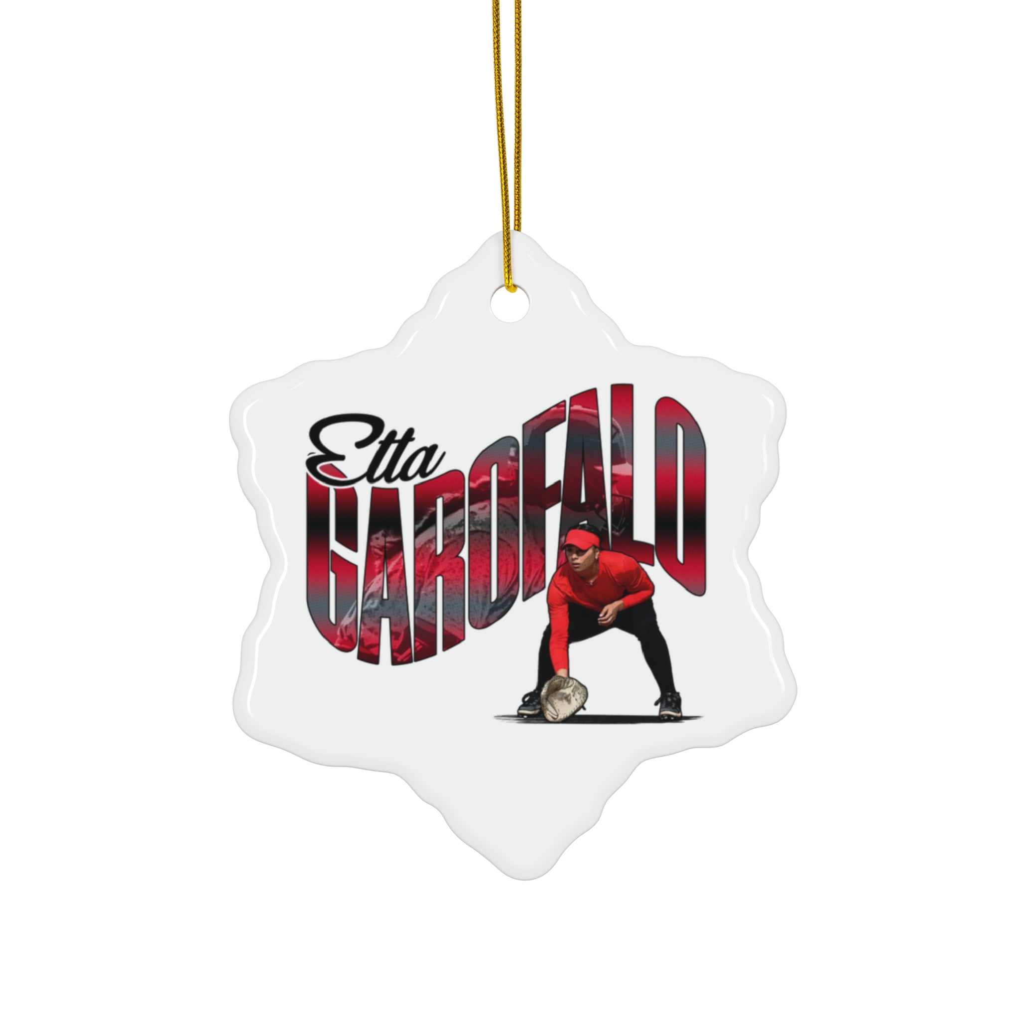 Etta Garofalo Ceramic Ornament