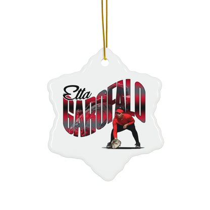 Etta Garofalo Ceramic Ornament