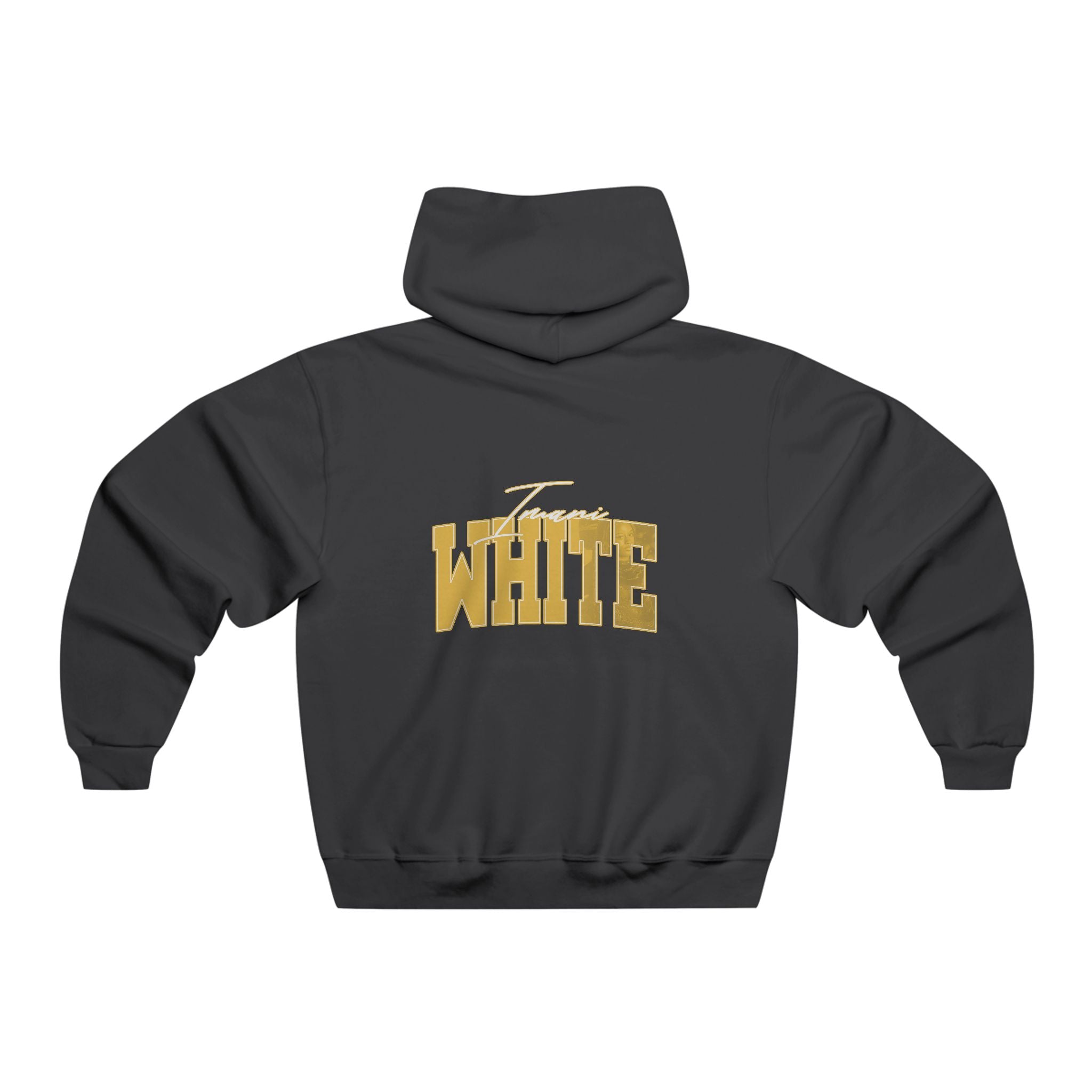 Imani White Vintage Hoodie