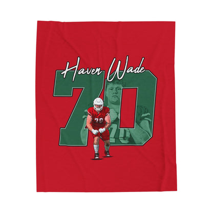 Haven Wade Velveteen Plush Blanket