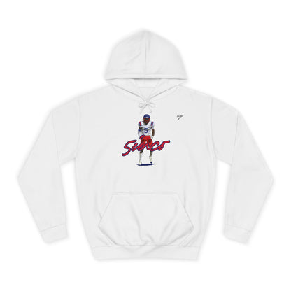 Rhyan White Hoodie