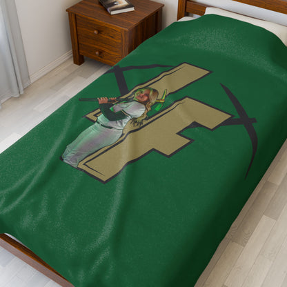 Lilly Fulghum Velveteen Plush Blanket