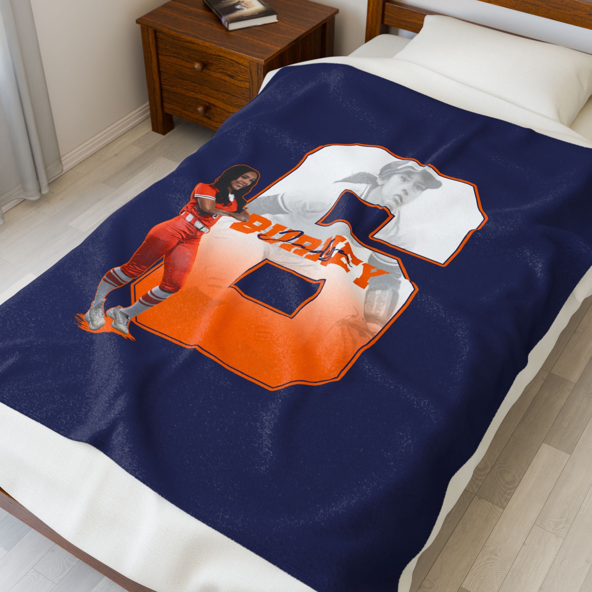 Jadyn Burney Velveteen Plush Blanket