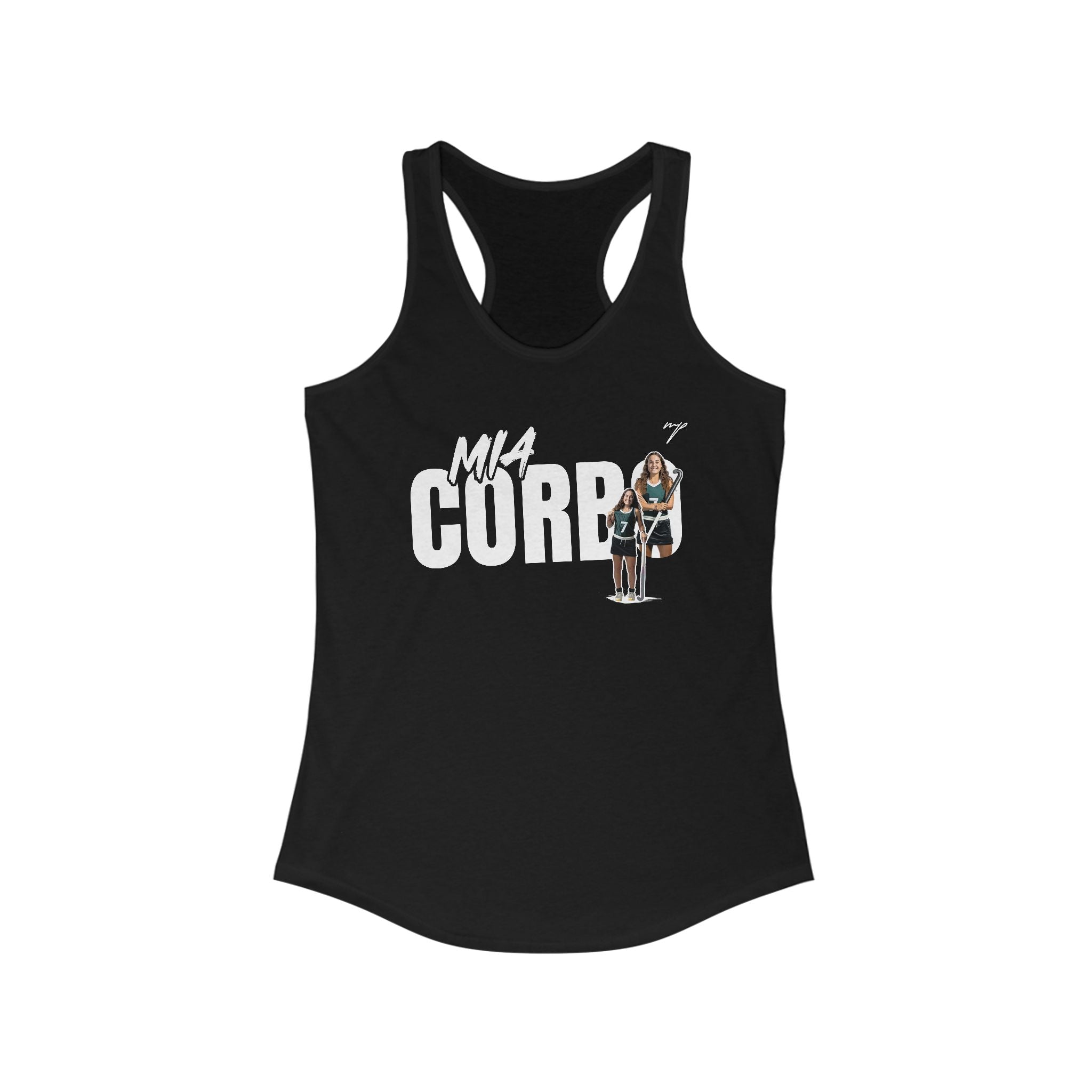 Mia Corbo Women's Racerback Tank