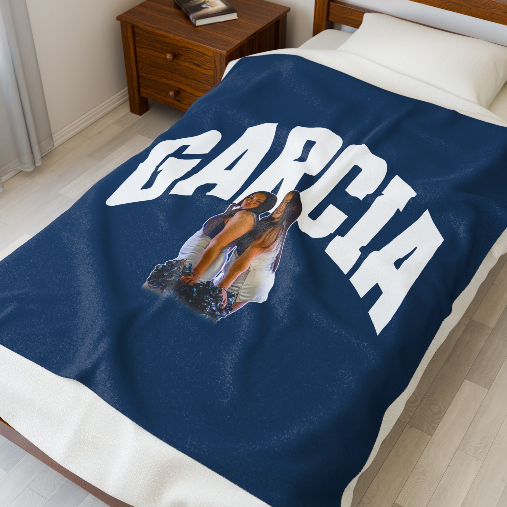 Malinda Garcia Velveteen Plush Blanket