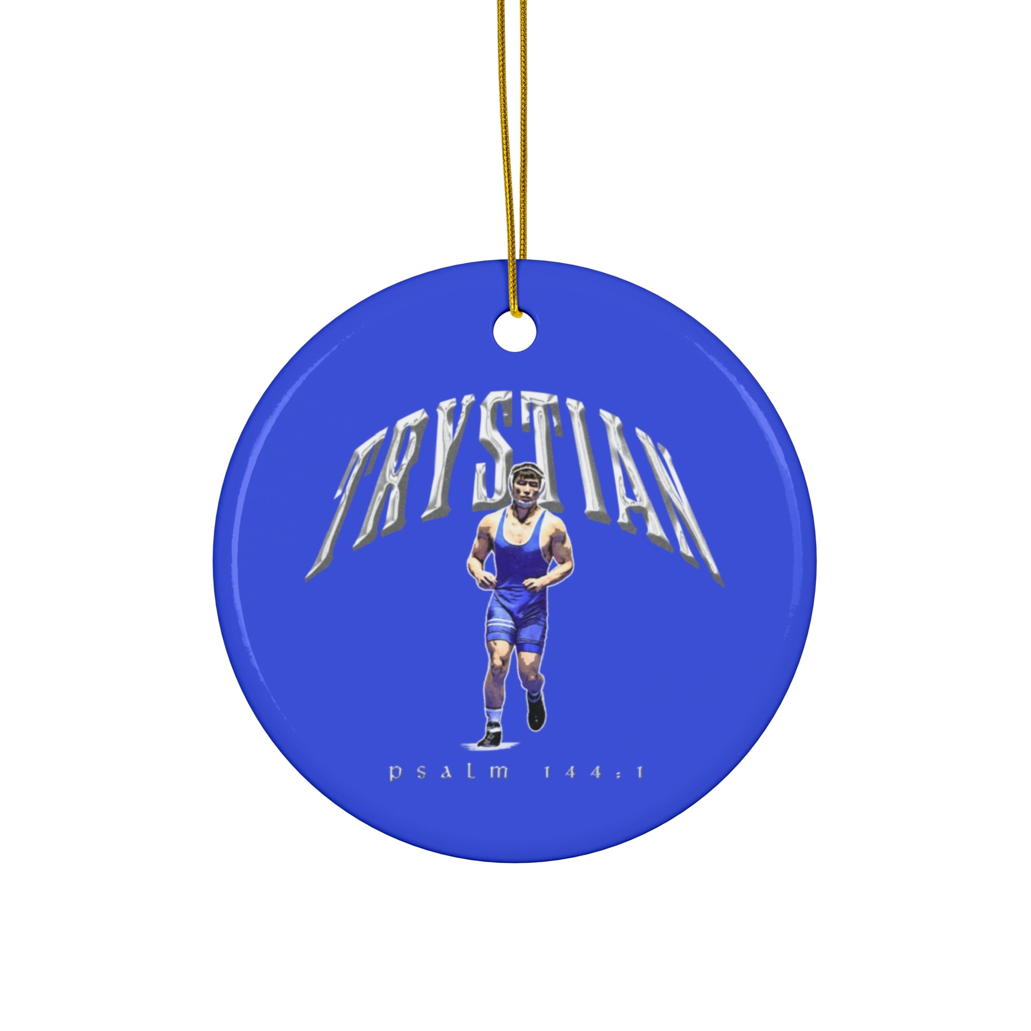 Trystian Juarez Ceramic Ornament