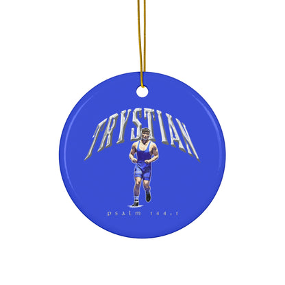 Trystian Juarez Ceramic Ornament