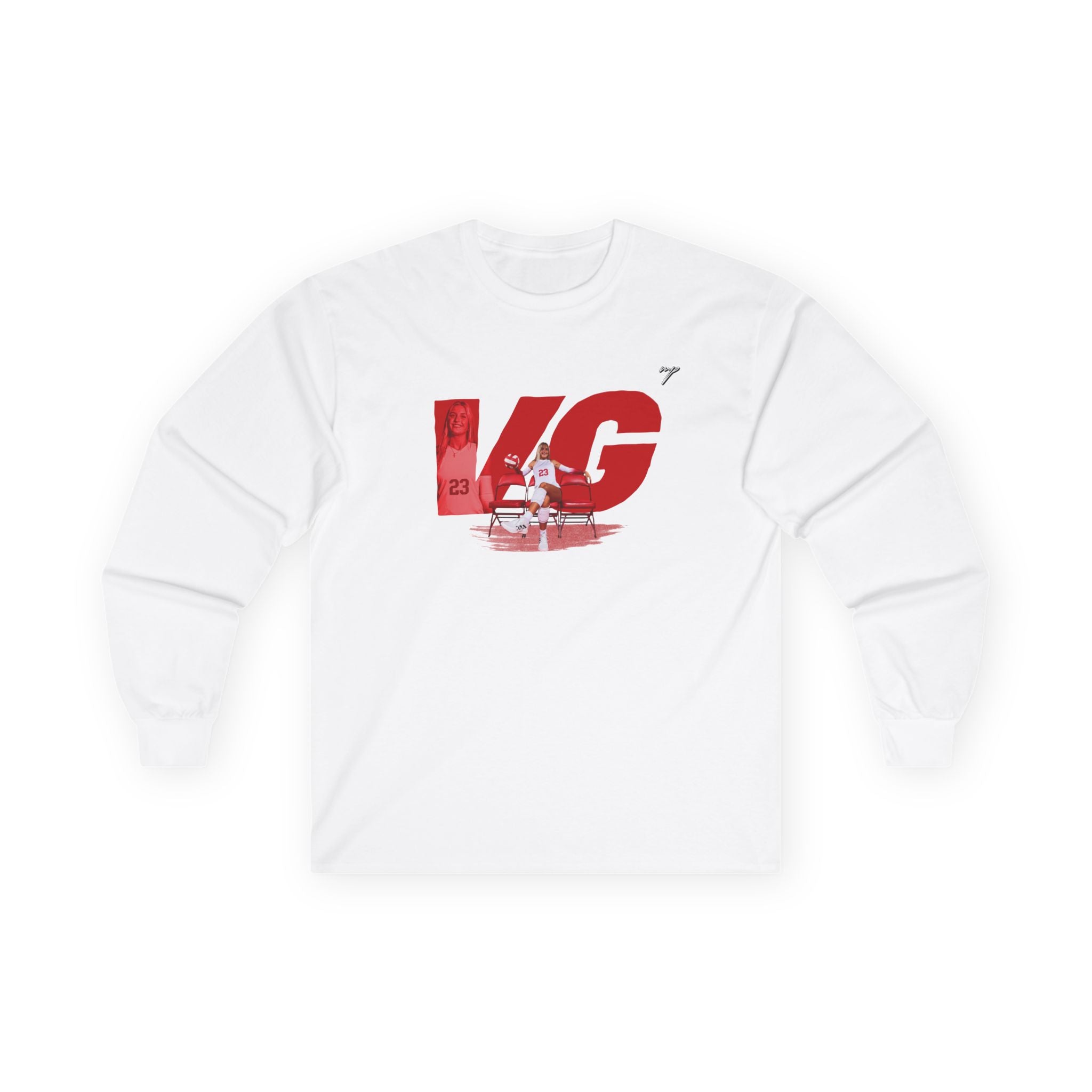 Victoria Gray Long Sleeve Tee