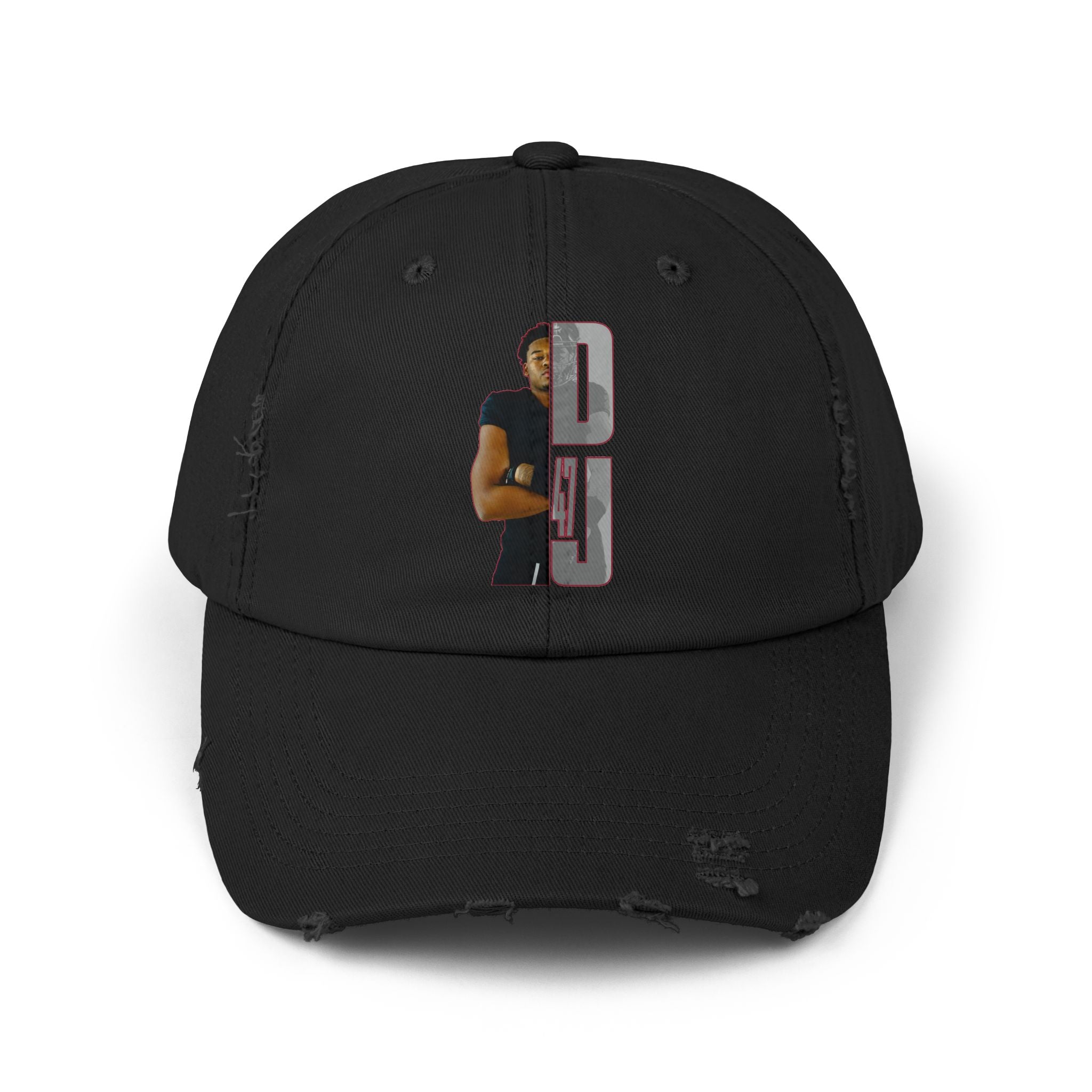 Deairich Jackson Jr Distressed Dad Cap