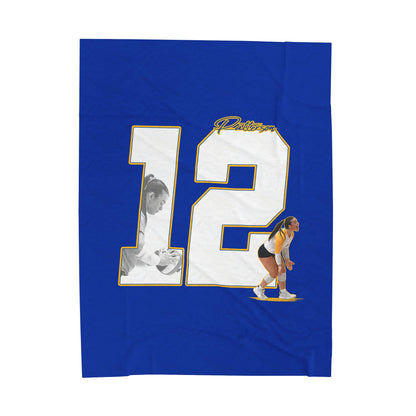 Catie Patterson Velveteen Plush Blanket