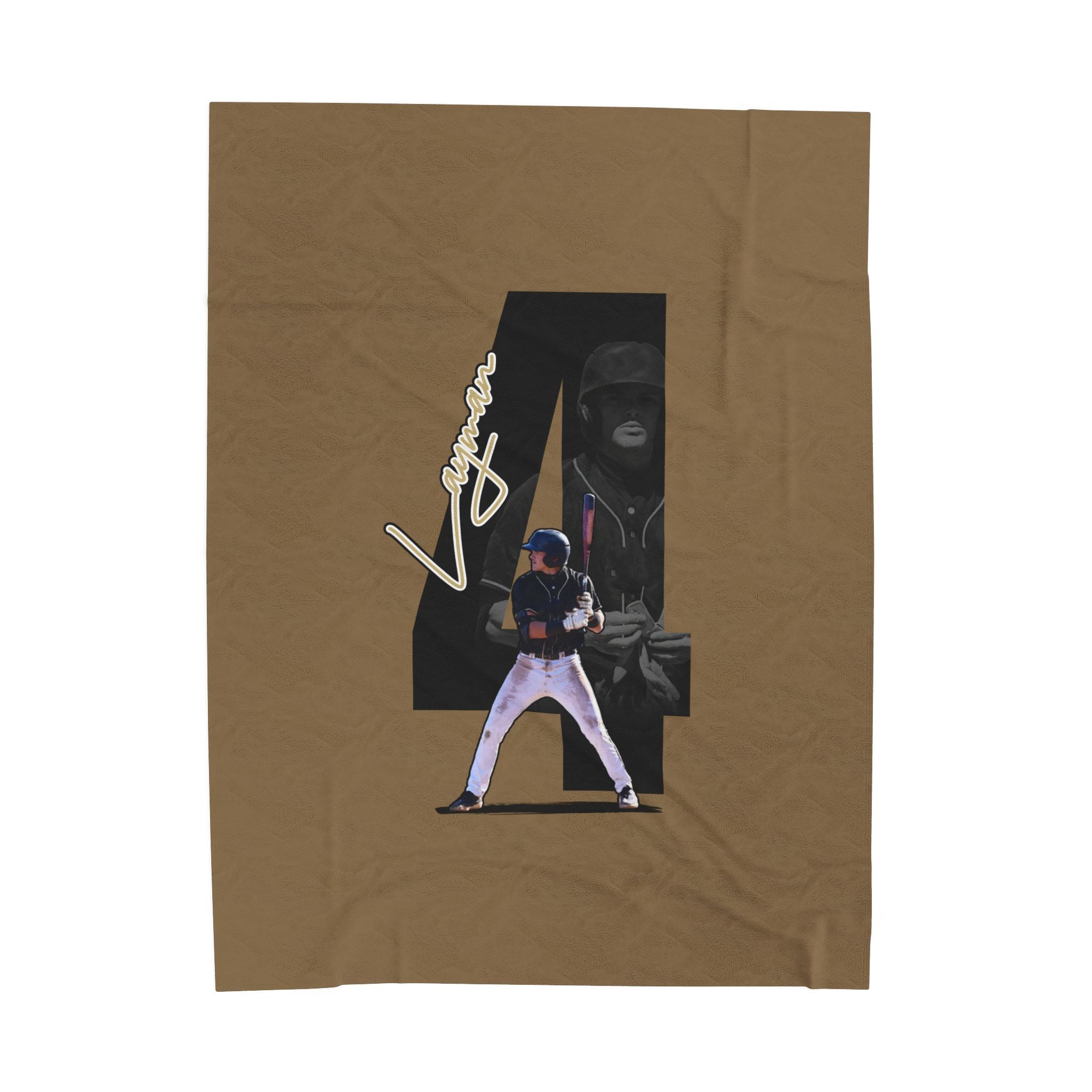 James Layman Velveteen Plush Blanket