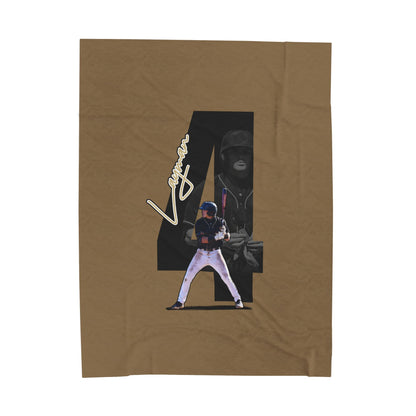 James Layman Velveteen Plush Blanket