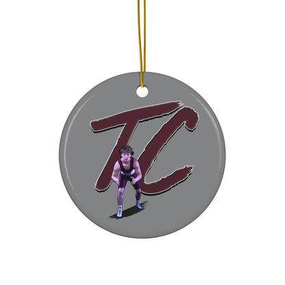 Treynor Curtin Ceramic Ornament