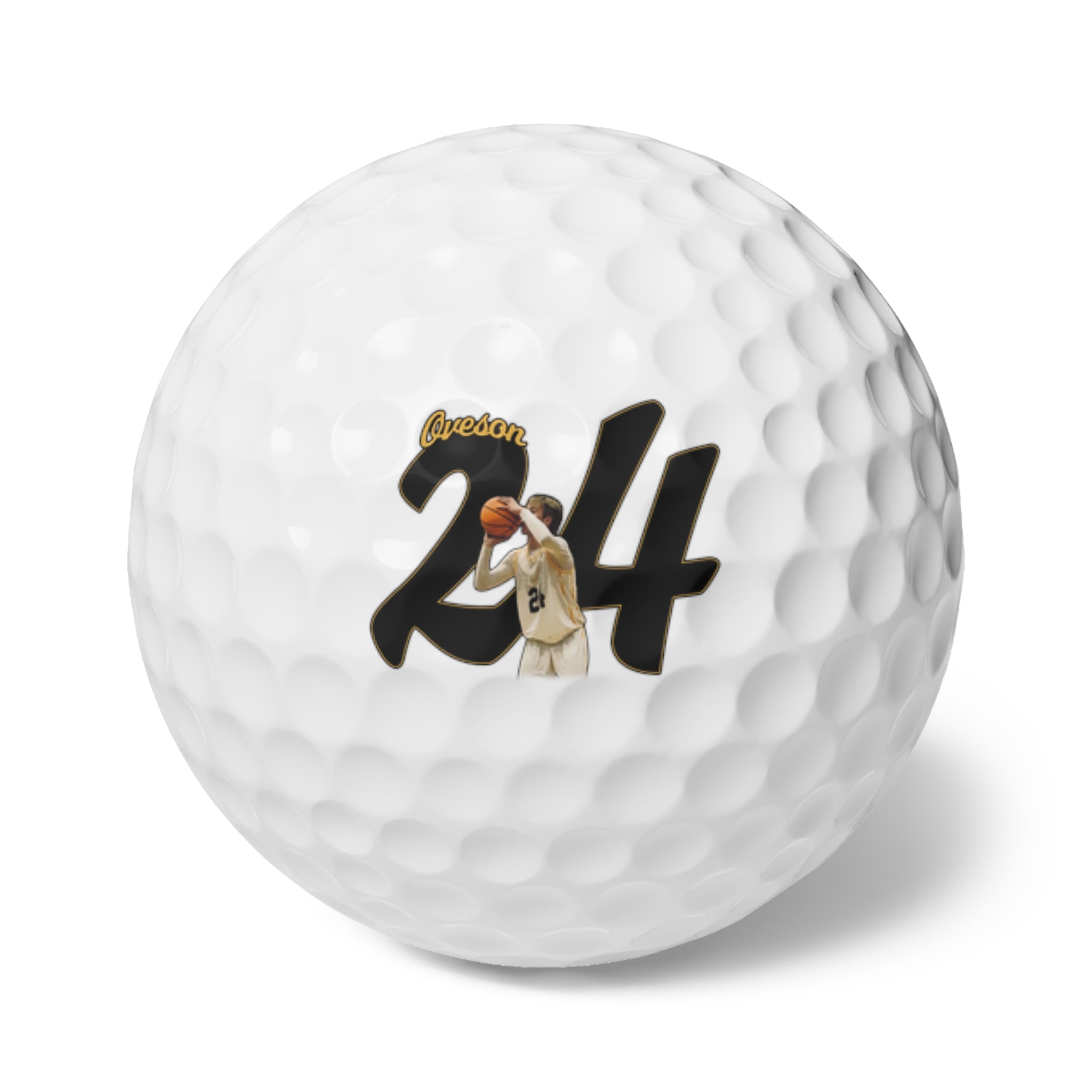 Grady Oveson Golf Balls, 6pc