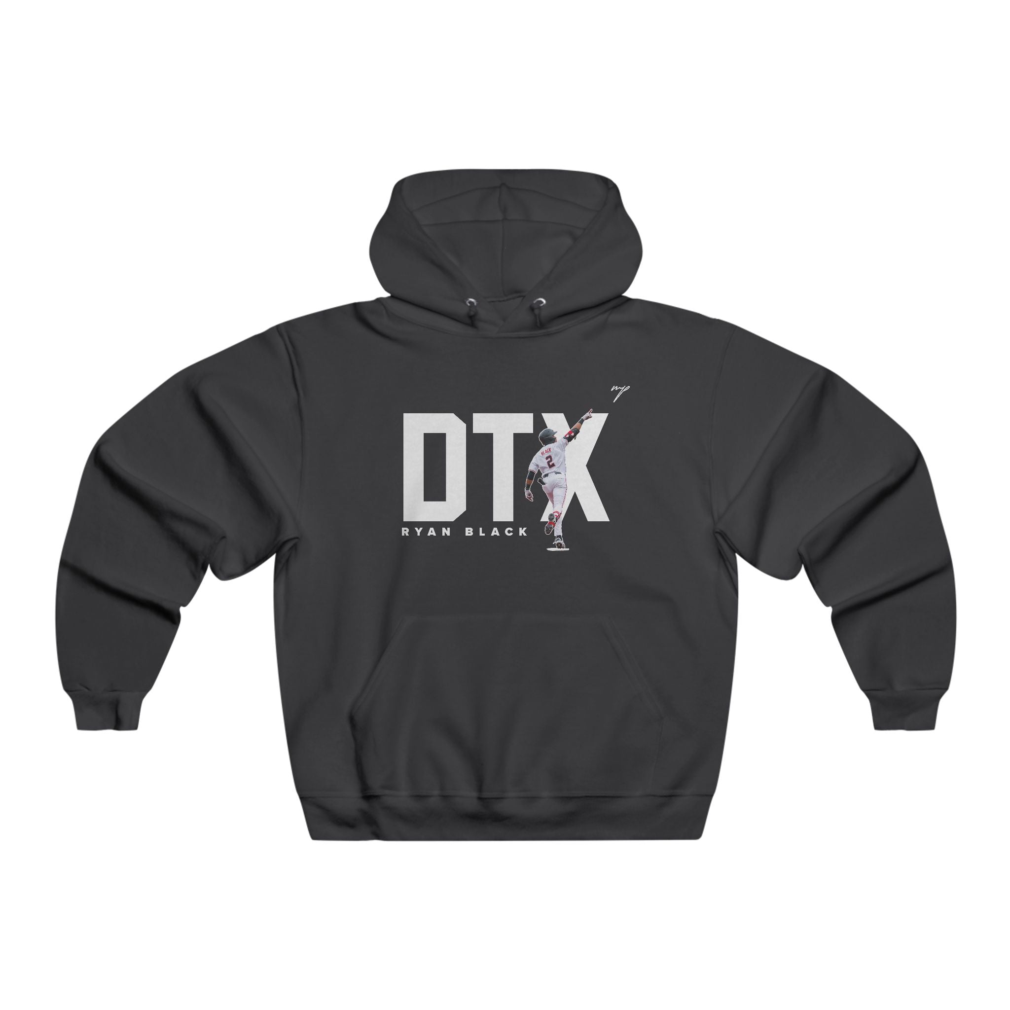 Ryan Black Vintage Hoodie