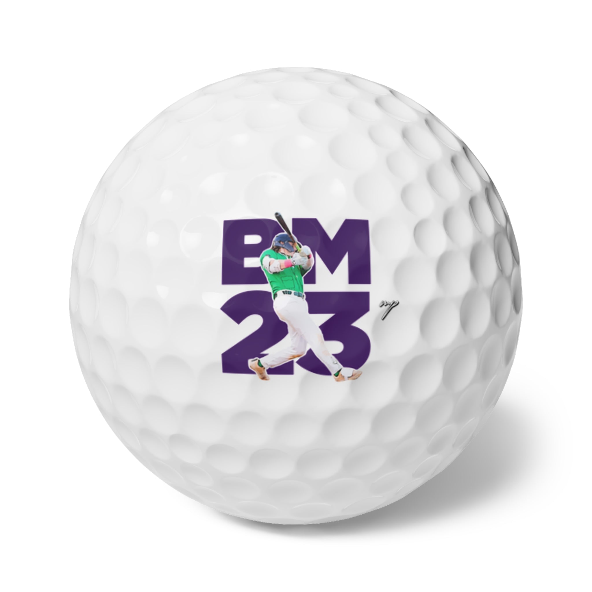 Brendan McKelvey Golf Balls, 6pc