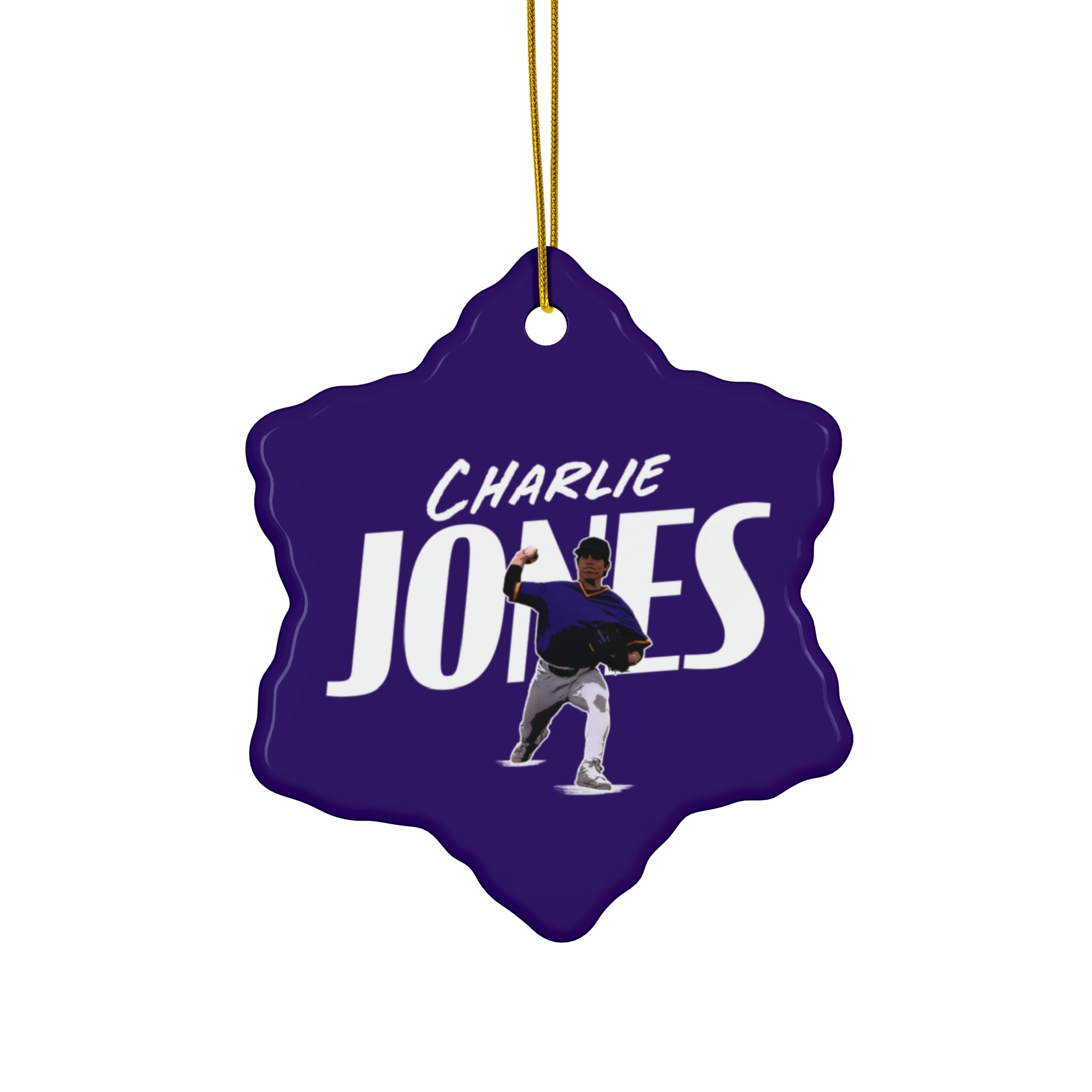 Charlie Jones Ceramic Ornament