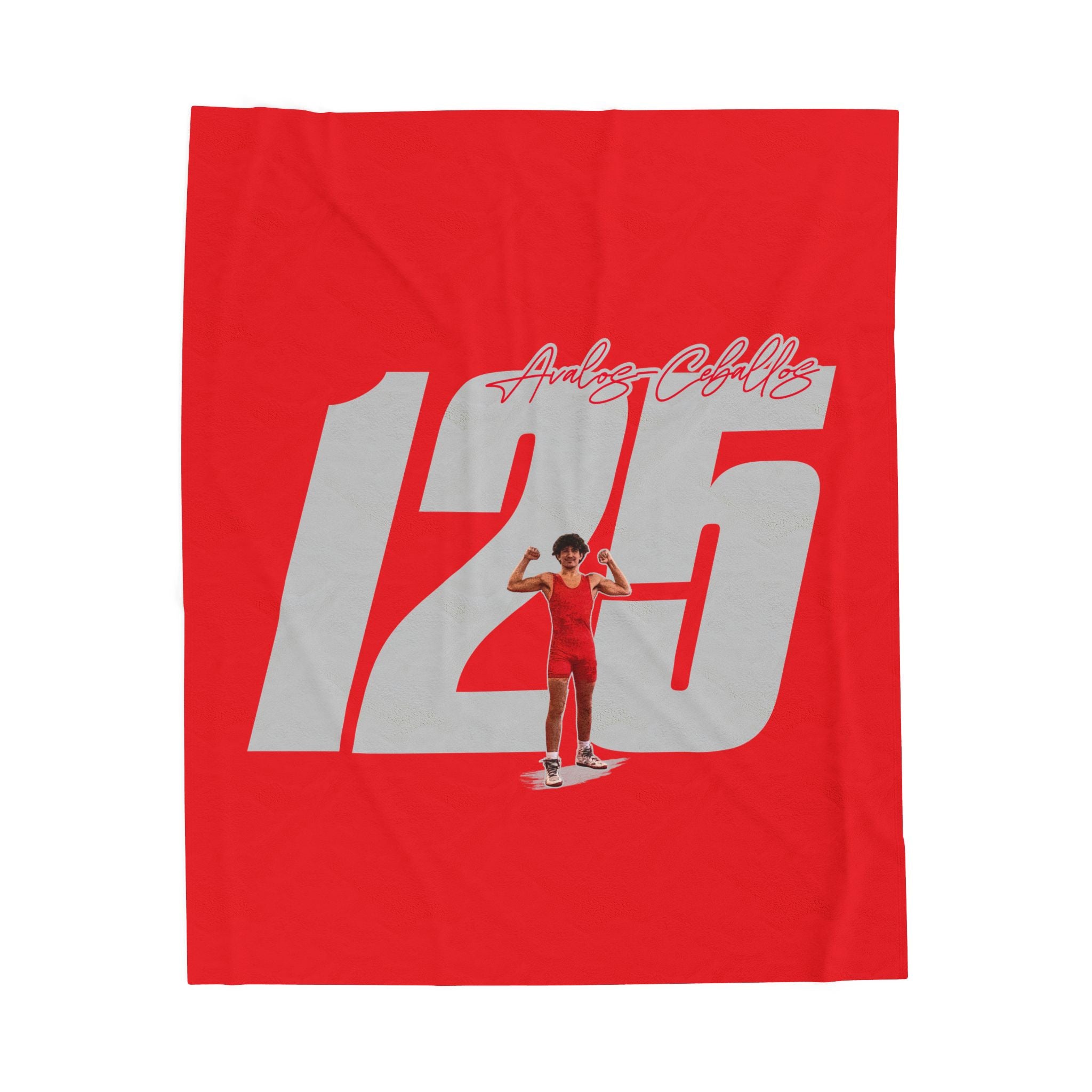Luis Avalos-Ceballos Velveteen Plush Blanket