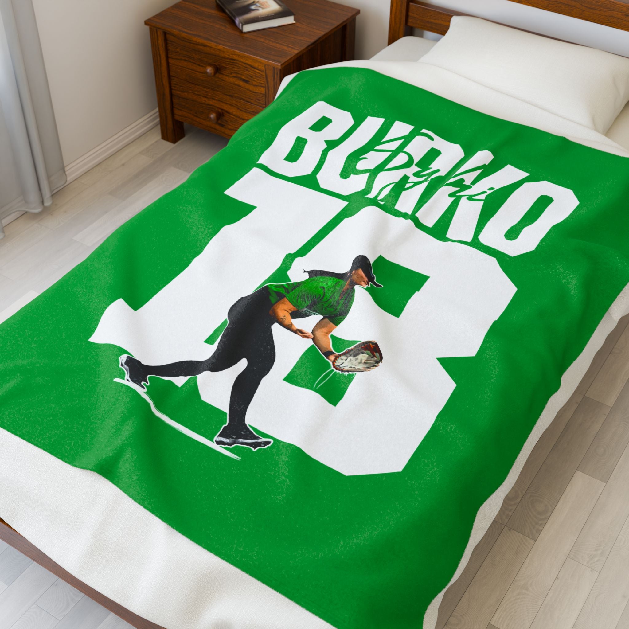 Sydni Burko Velveteen Plush Blanket