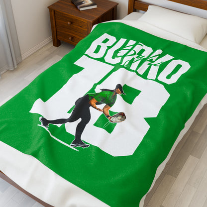 Sydni Burko Velveteen Plush Blanket