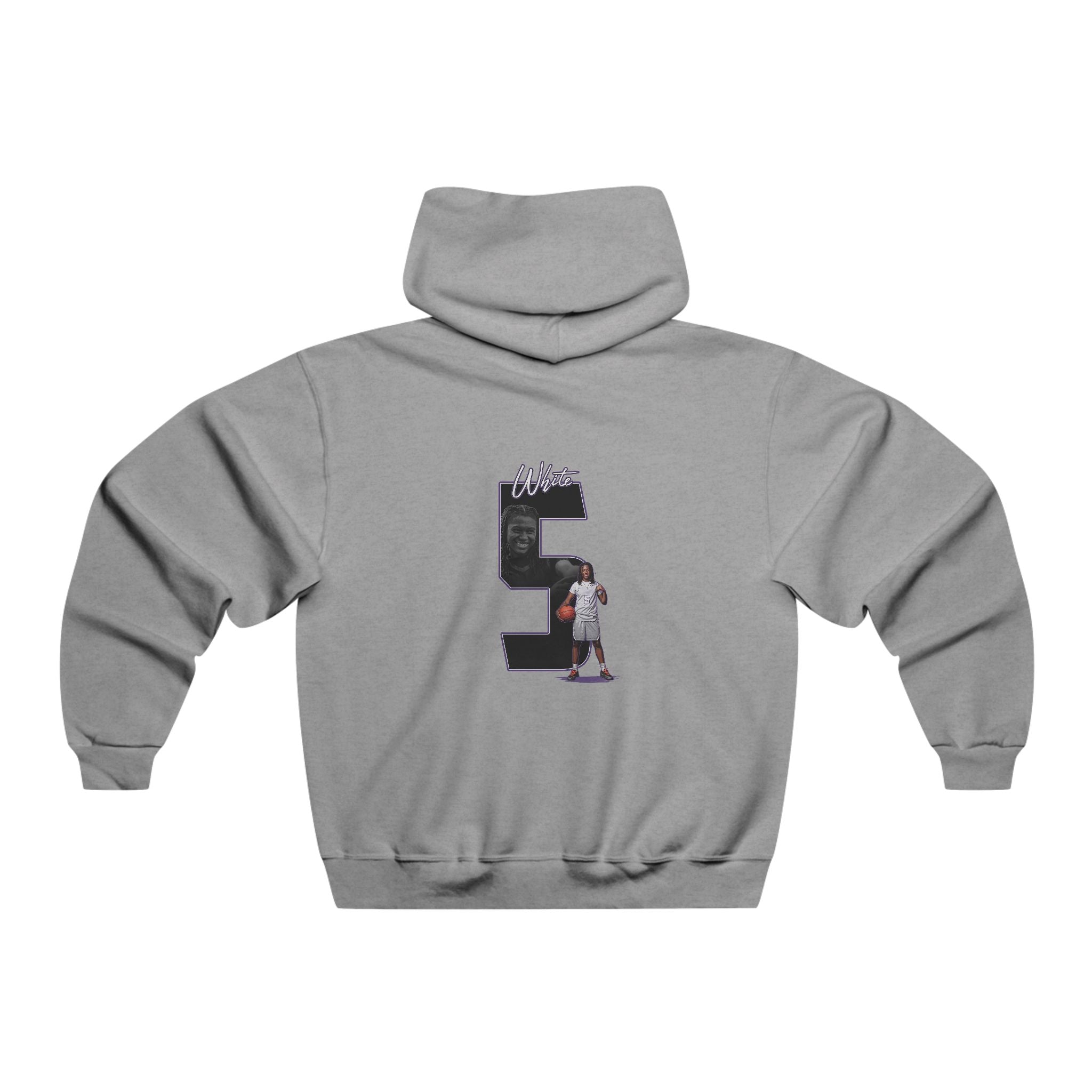 Ke'Niya White Vintage Hoodie