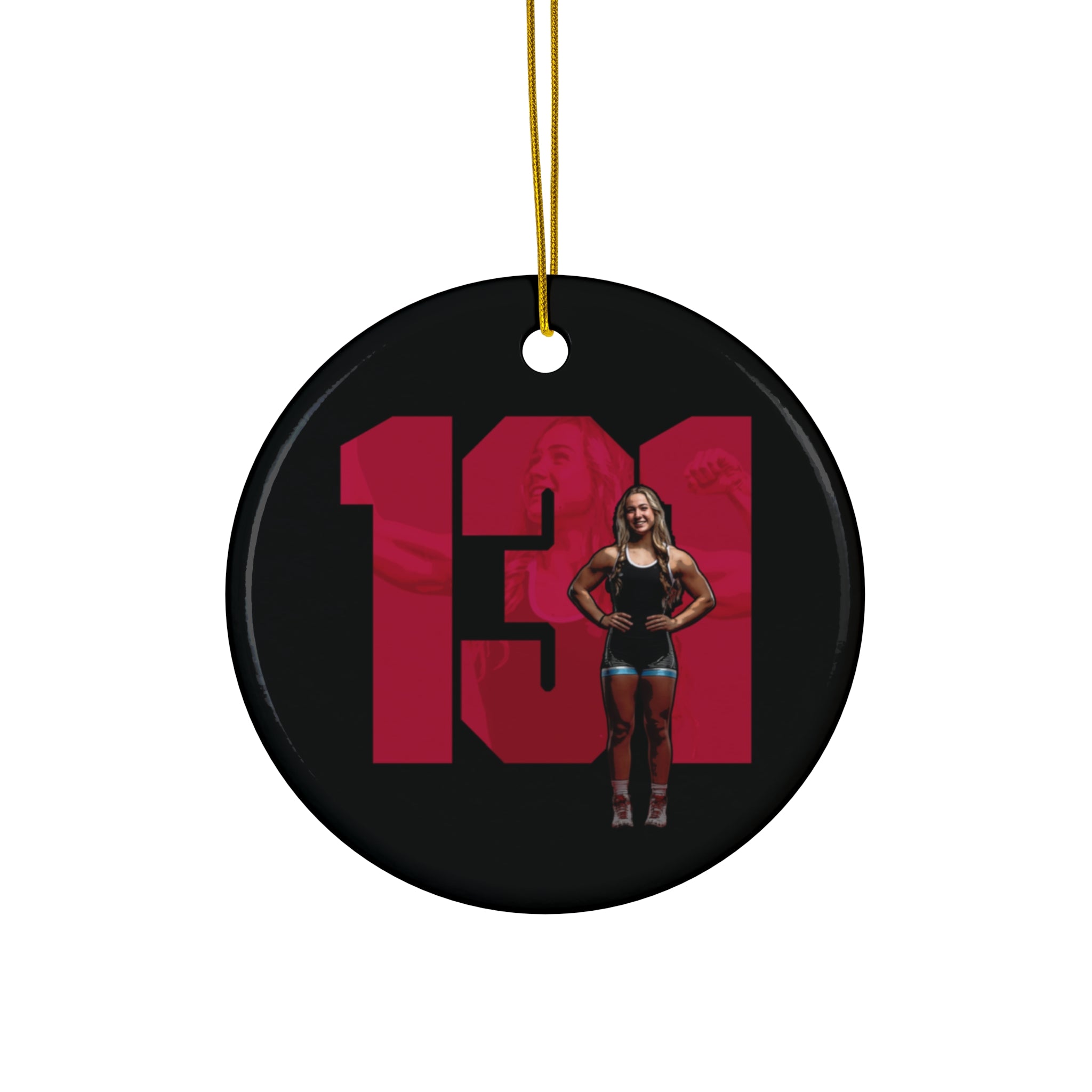 Eliana White-Vega Ceramic Ornament