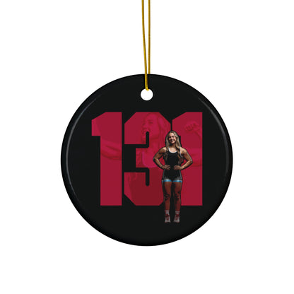 Eliana White-Vega Ceramic Ornament
